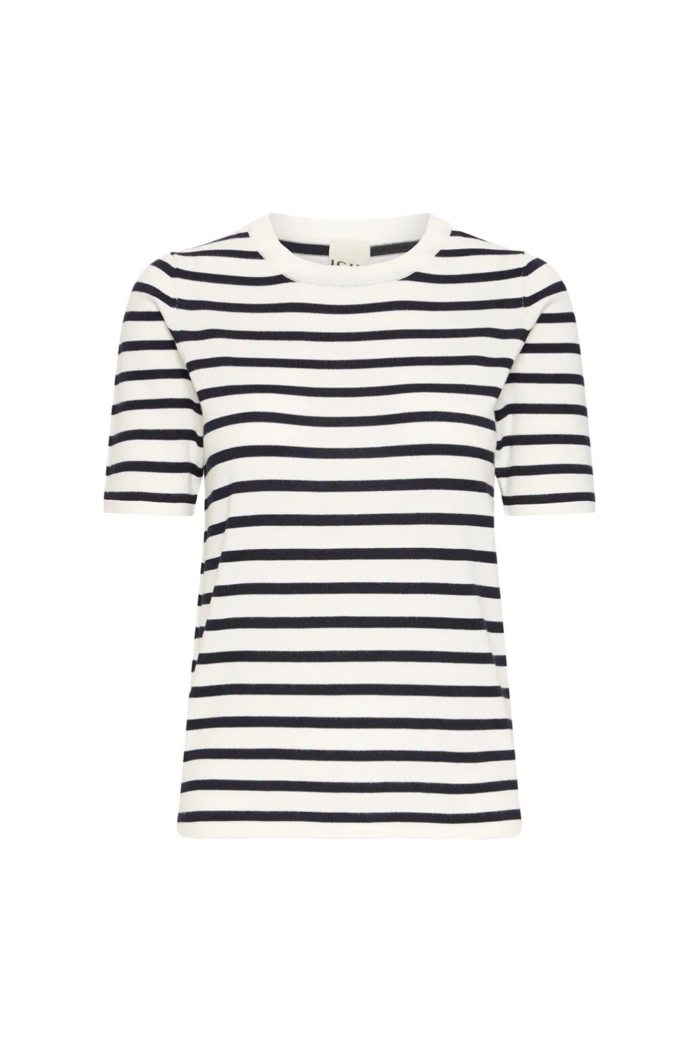 Ihluls O-Neck - WHITE TOTAL EC STRIPE