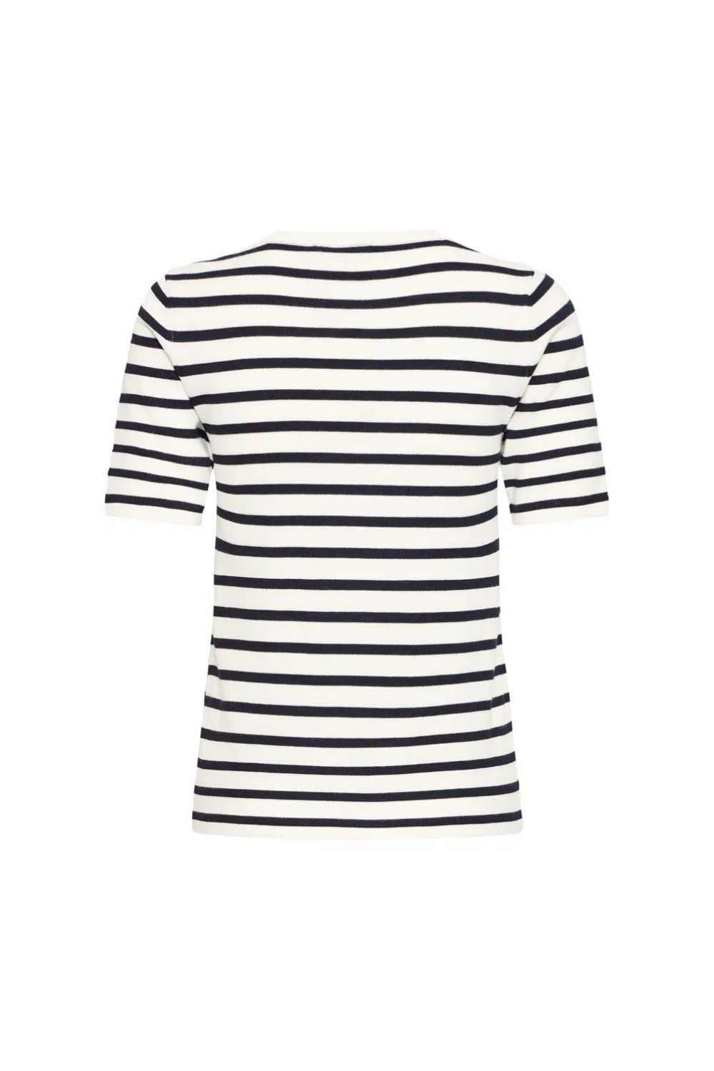 Ihluls O-Neck - WHITE TOTAL EC STRIPE