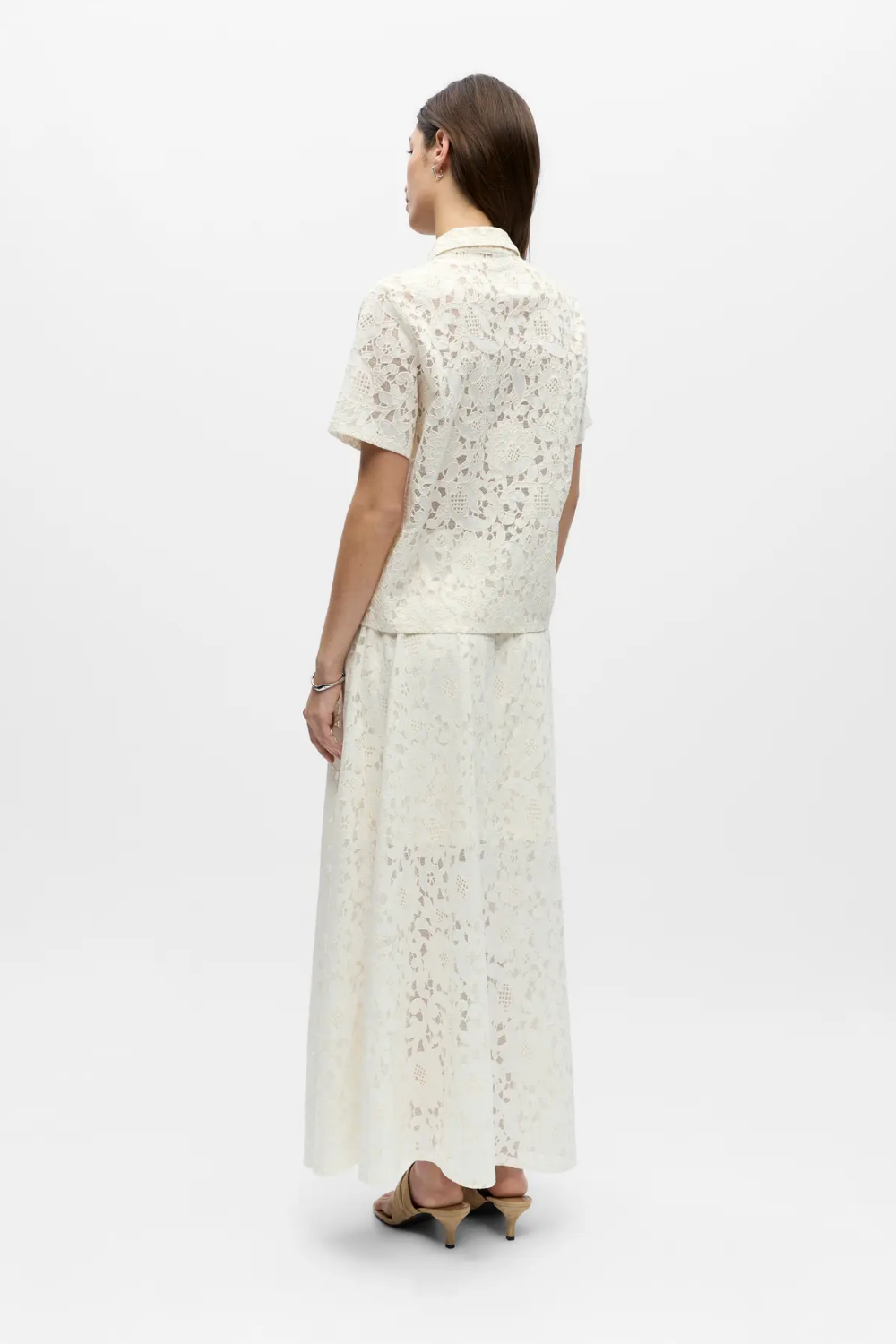 OBJBianca Polo T-shirt - White Sand