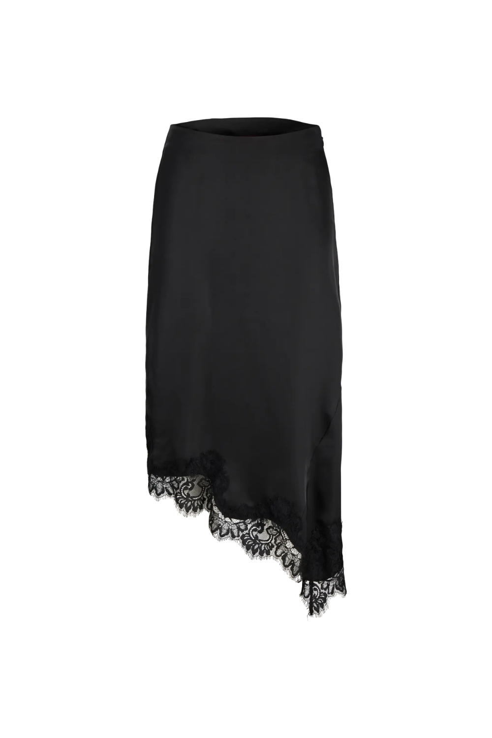 JXVima Satin Asymmetric Skirt