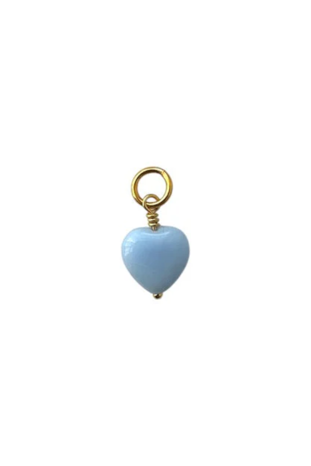 French Heart Vedhæng - Sky