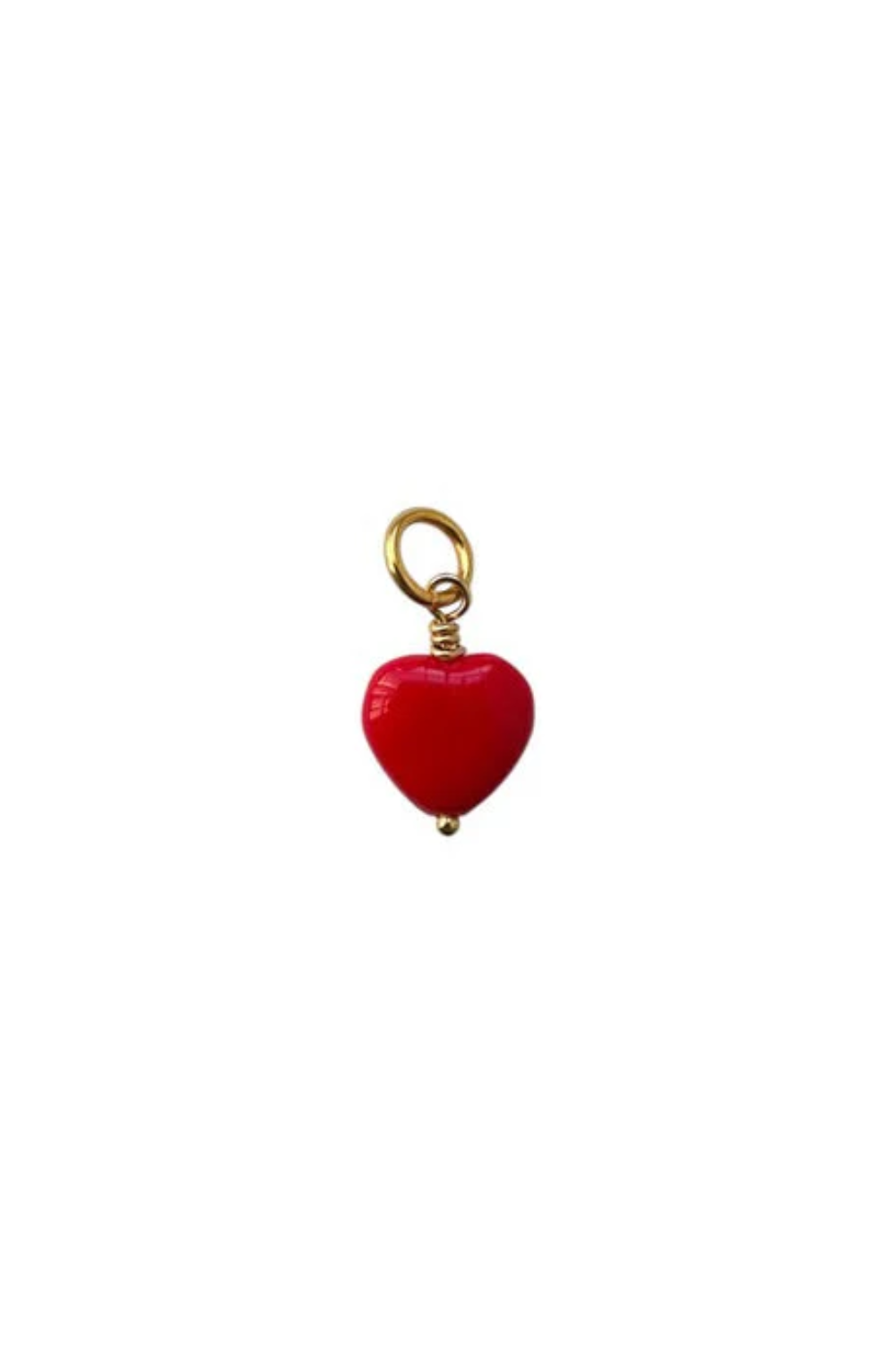 French Heart Vedhæng - Scarlet