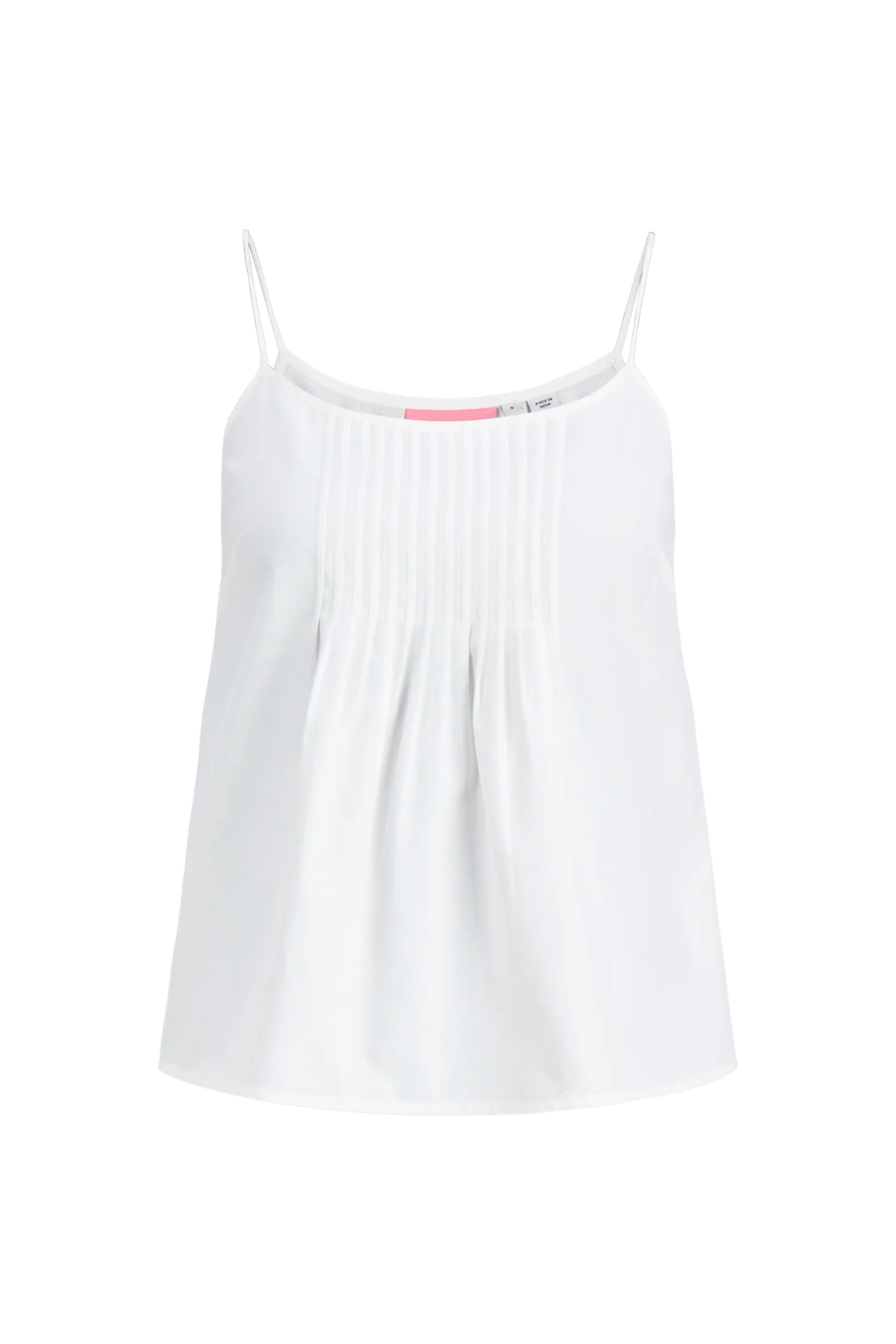 JXCaro Pleated Top - Blanc de Blanc