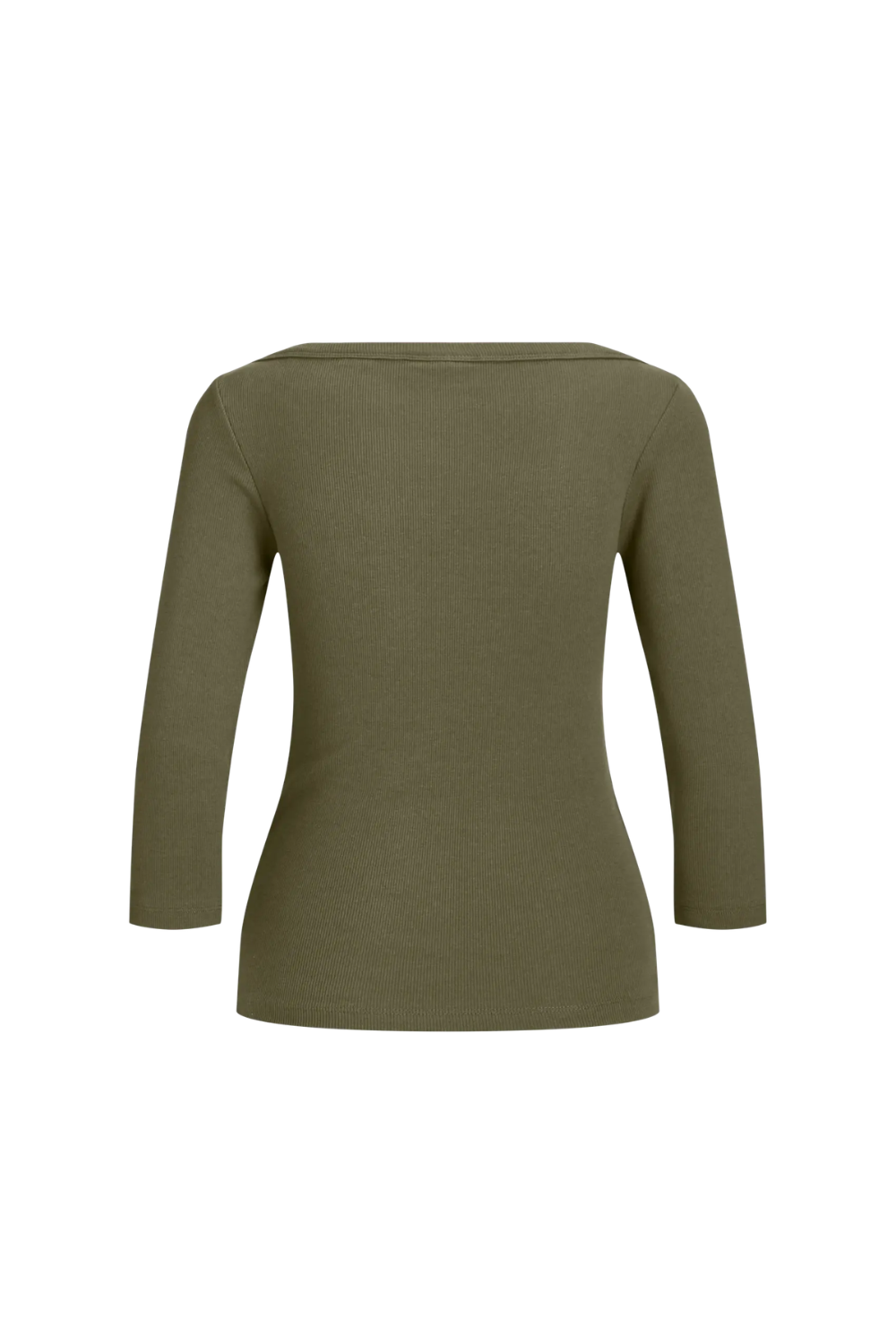 Jxfifi 3/4 Boatneck Top - Burnt Olive