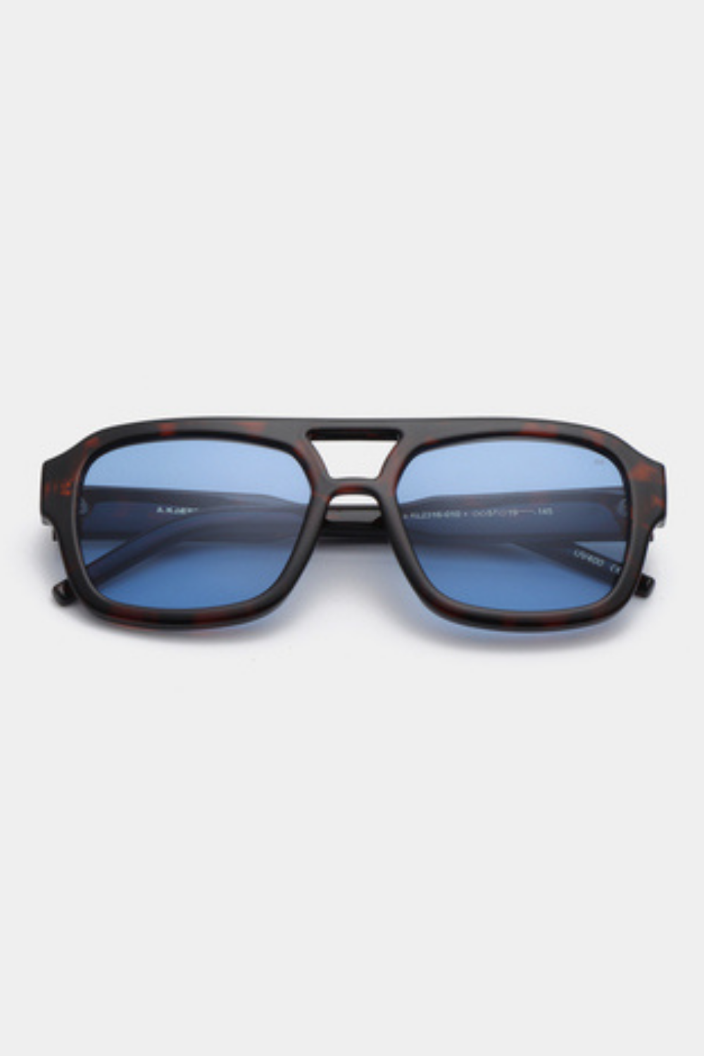 Kaya solbrille - Demi Tortoise (Blue Lens)