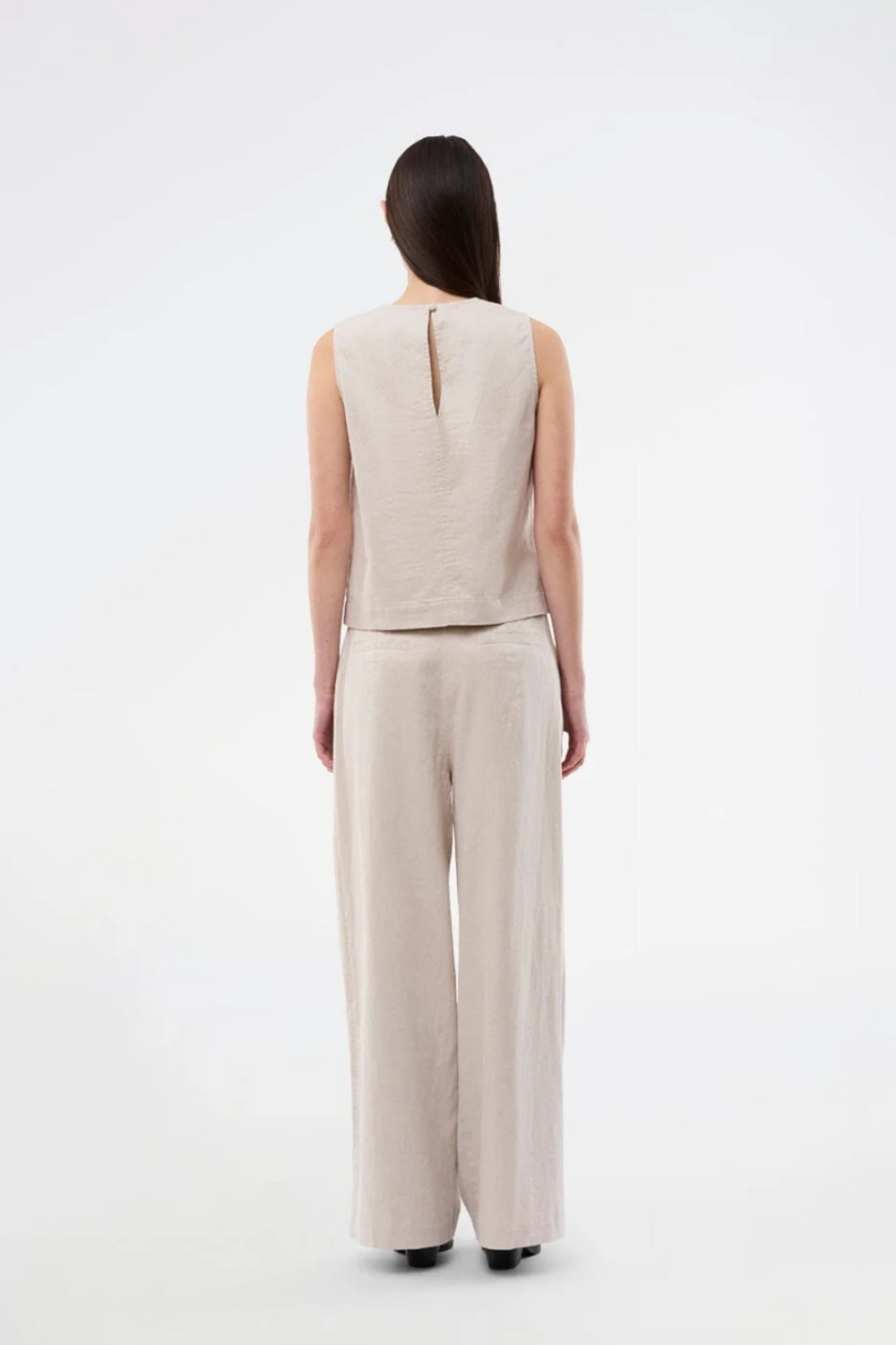 Galemd Linen Wide Pants