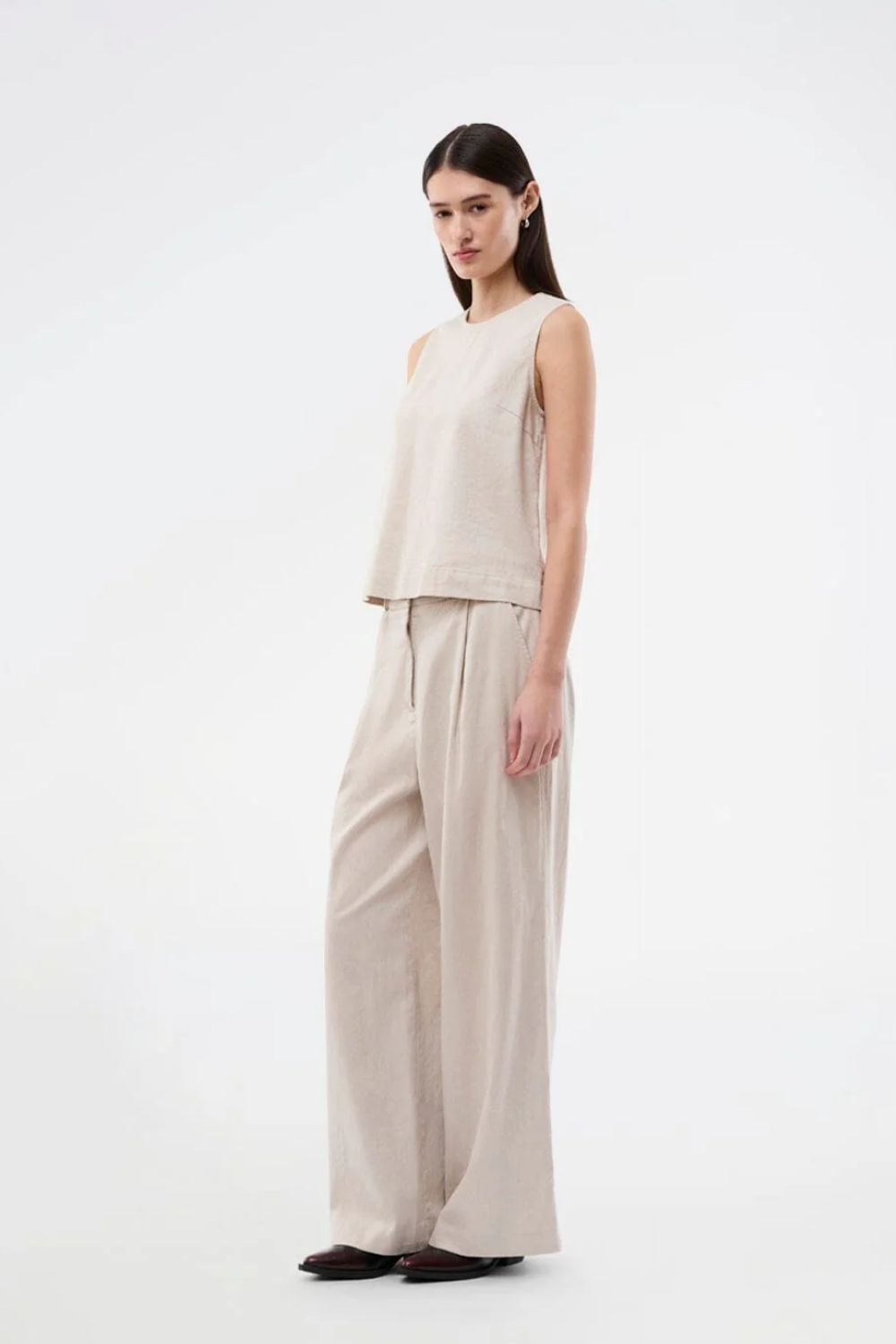 Galemd Linen Top