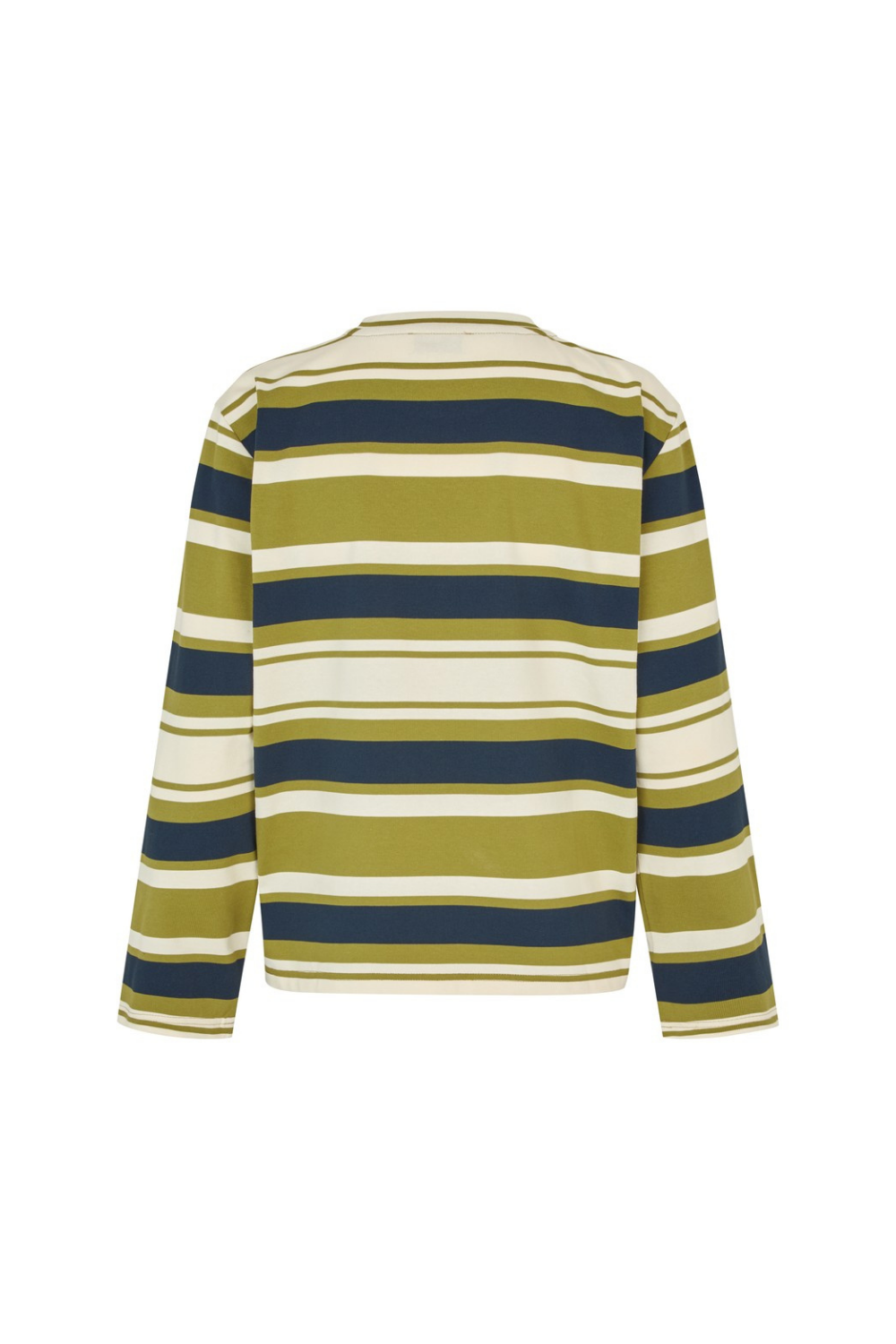 Urbanmd Stripe LS T-shirt - Tarragon Navy