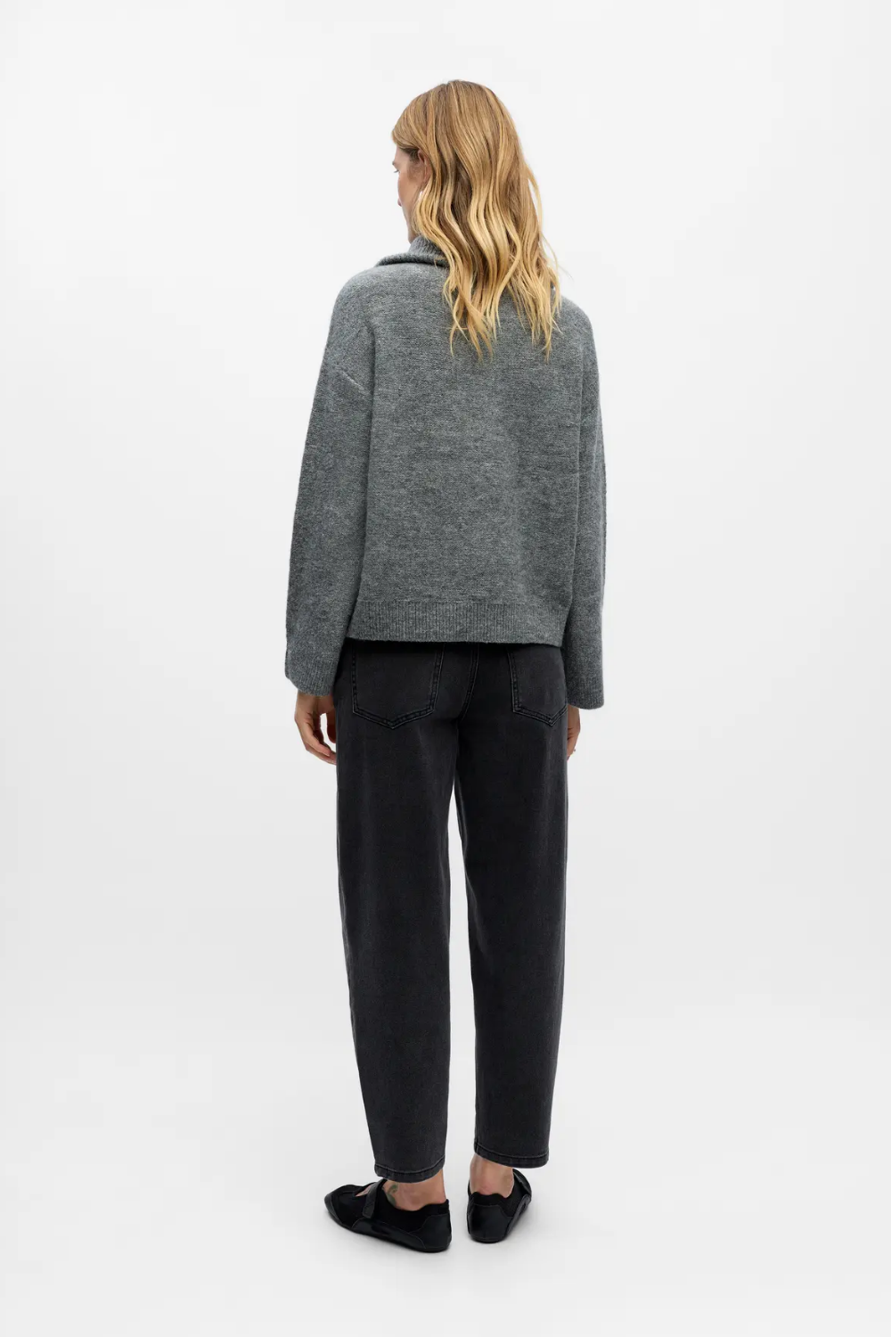 Objdiana Zip High Neck