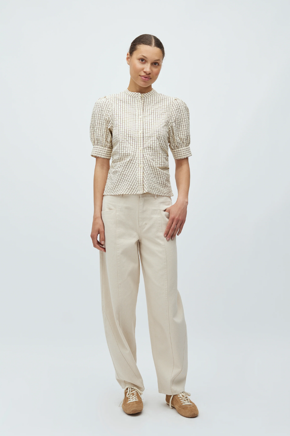 Felia-M Kiwa Check Bluse