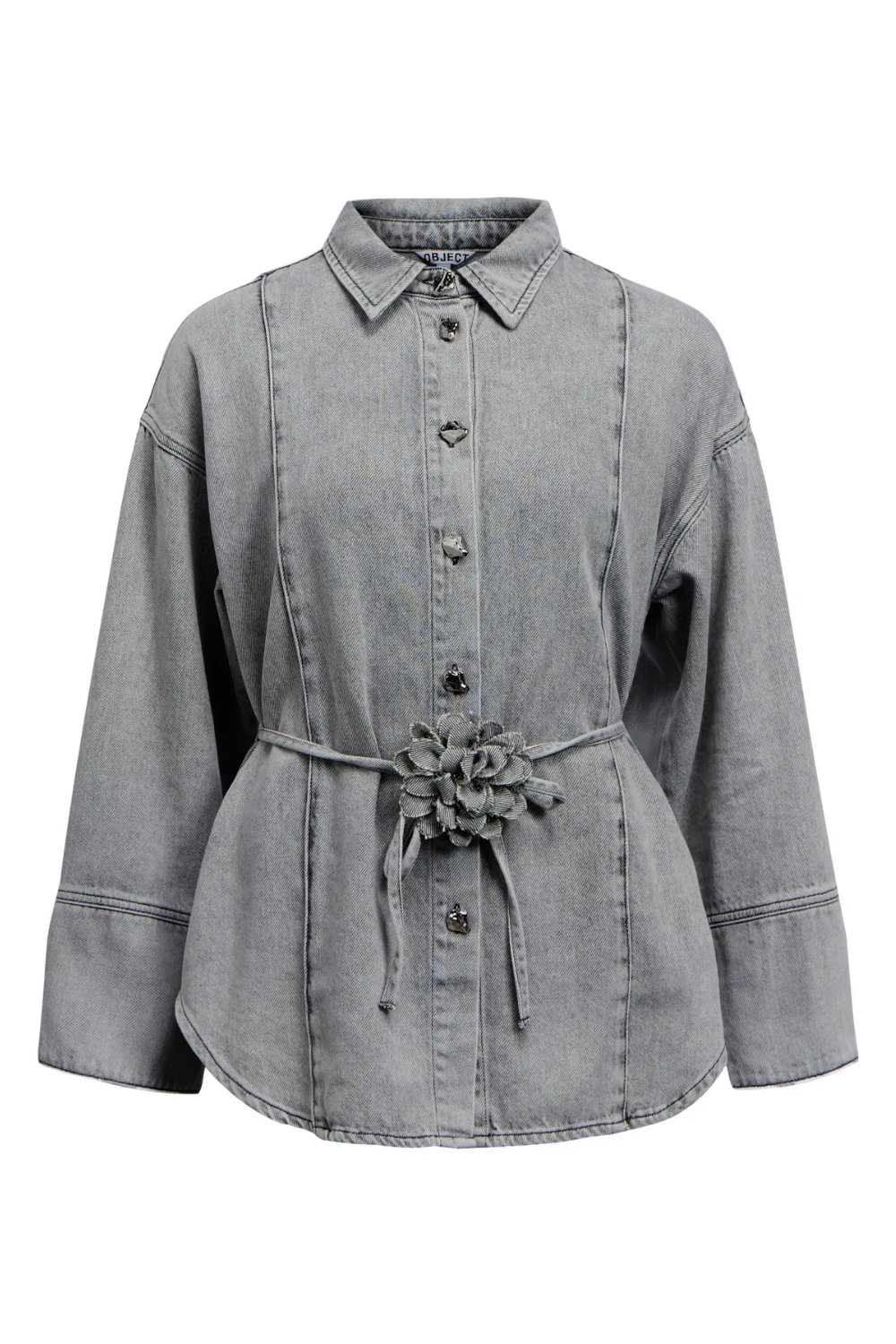 Objgail L/S Lo Denim Shirt