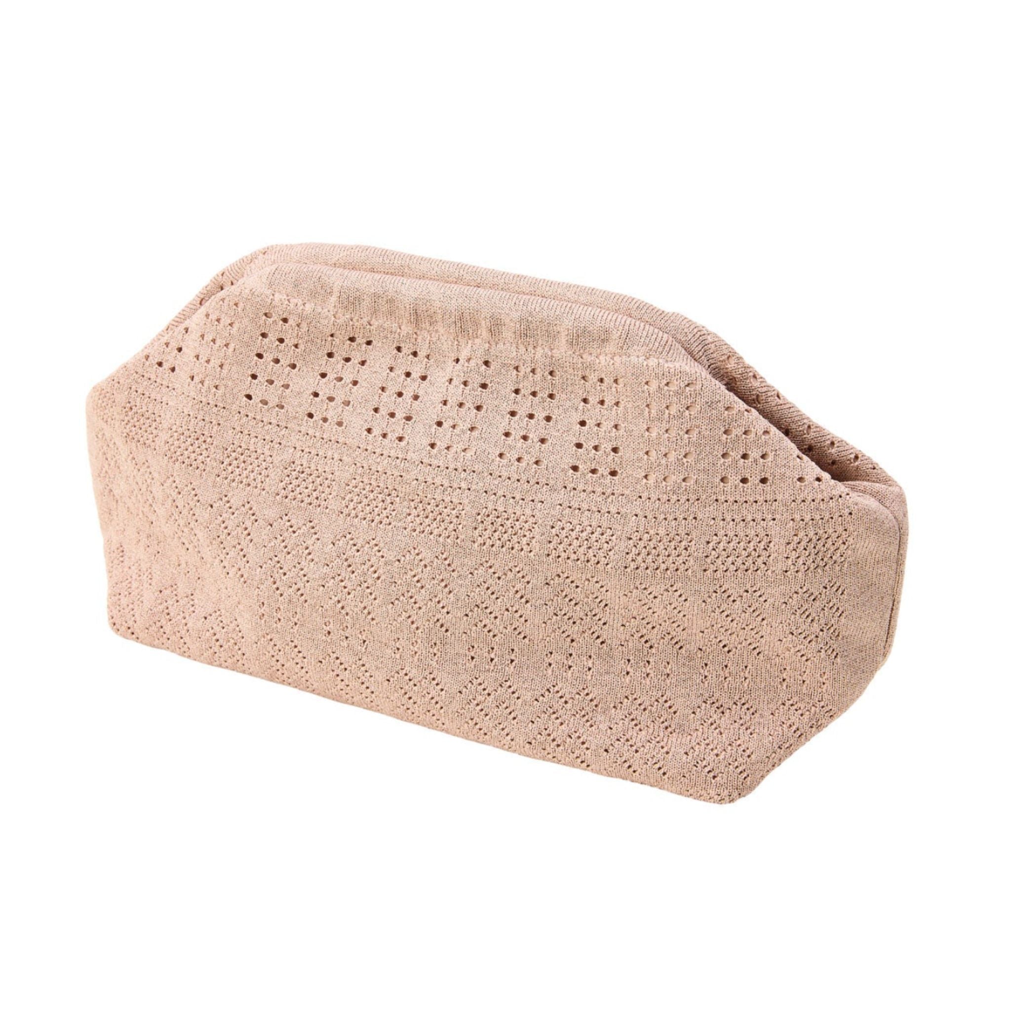 Rosalia Clutch - Vintage Rose Glitter