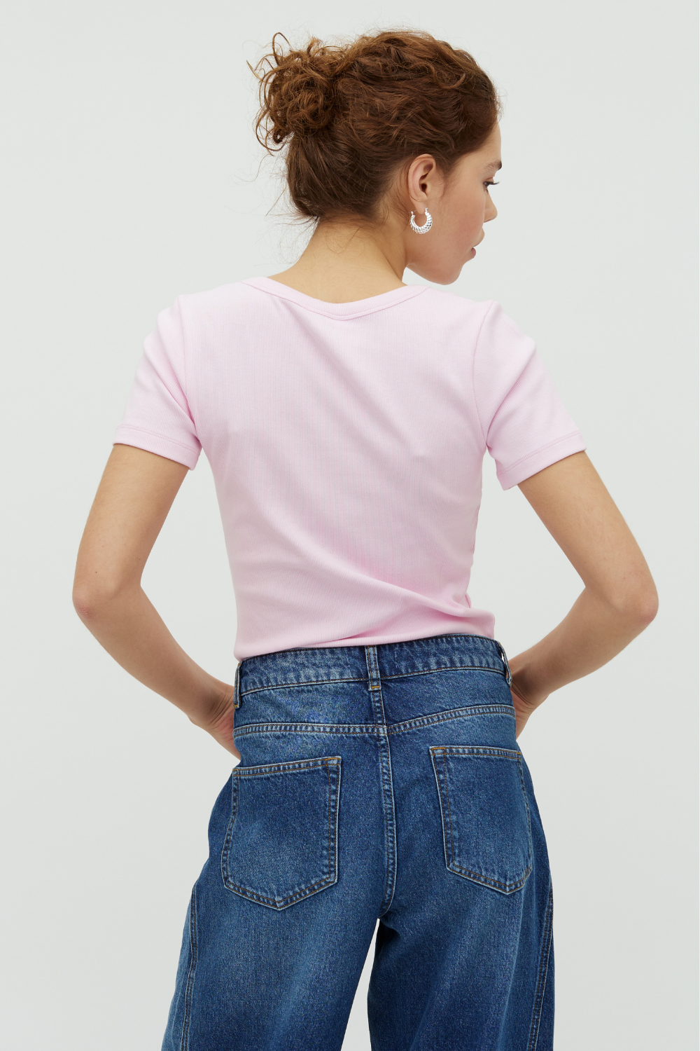 Otis T-shirt - Pale Rose