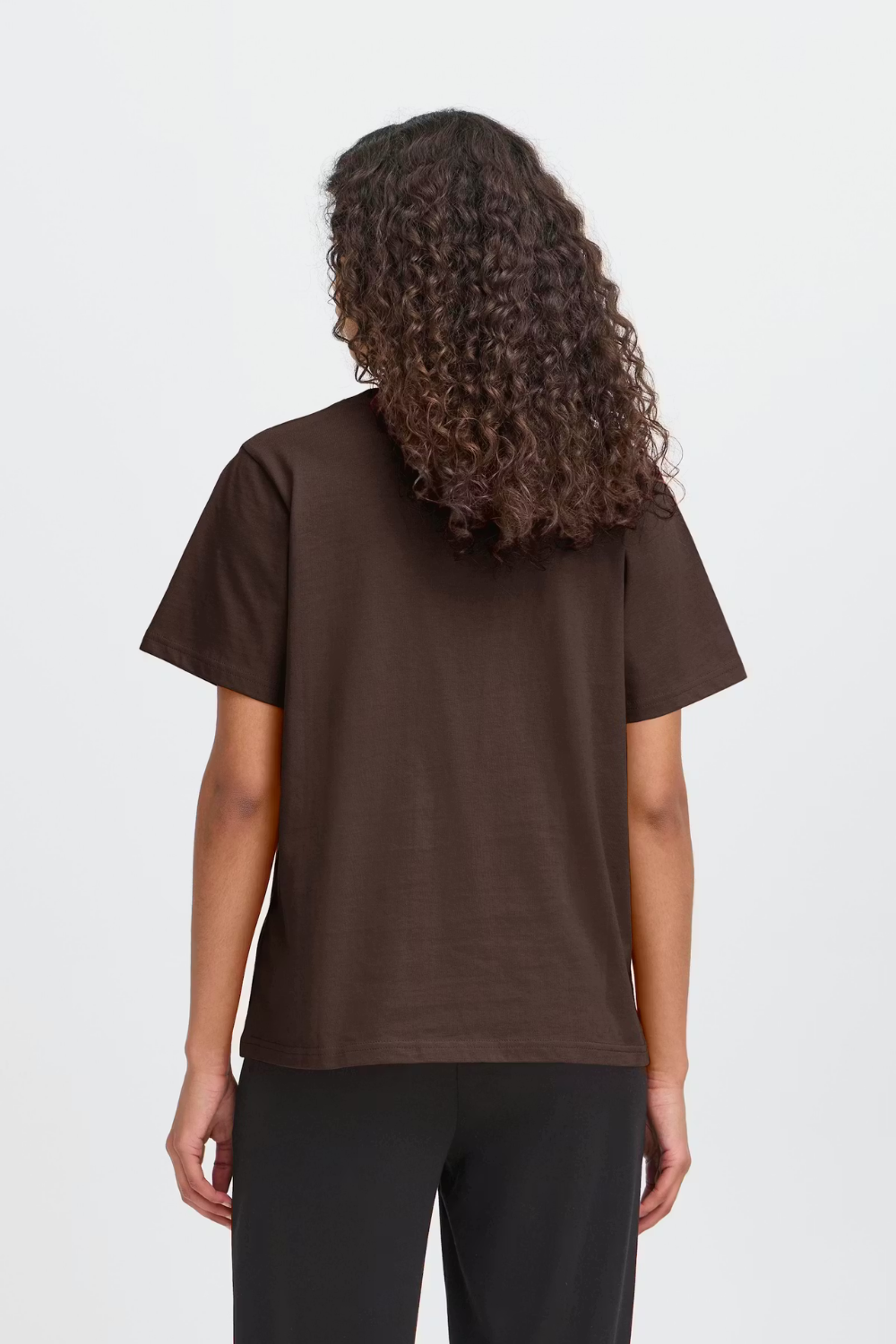Ihpalmer Losse Ss - Coffee Bean / Brown