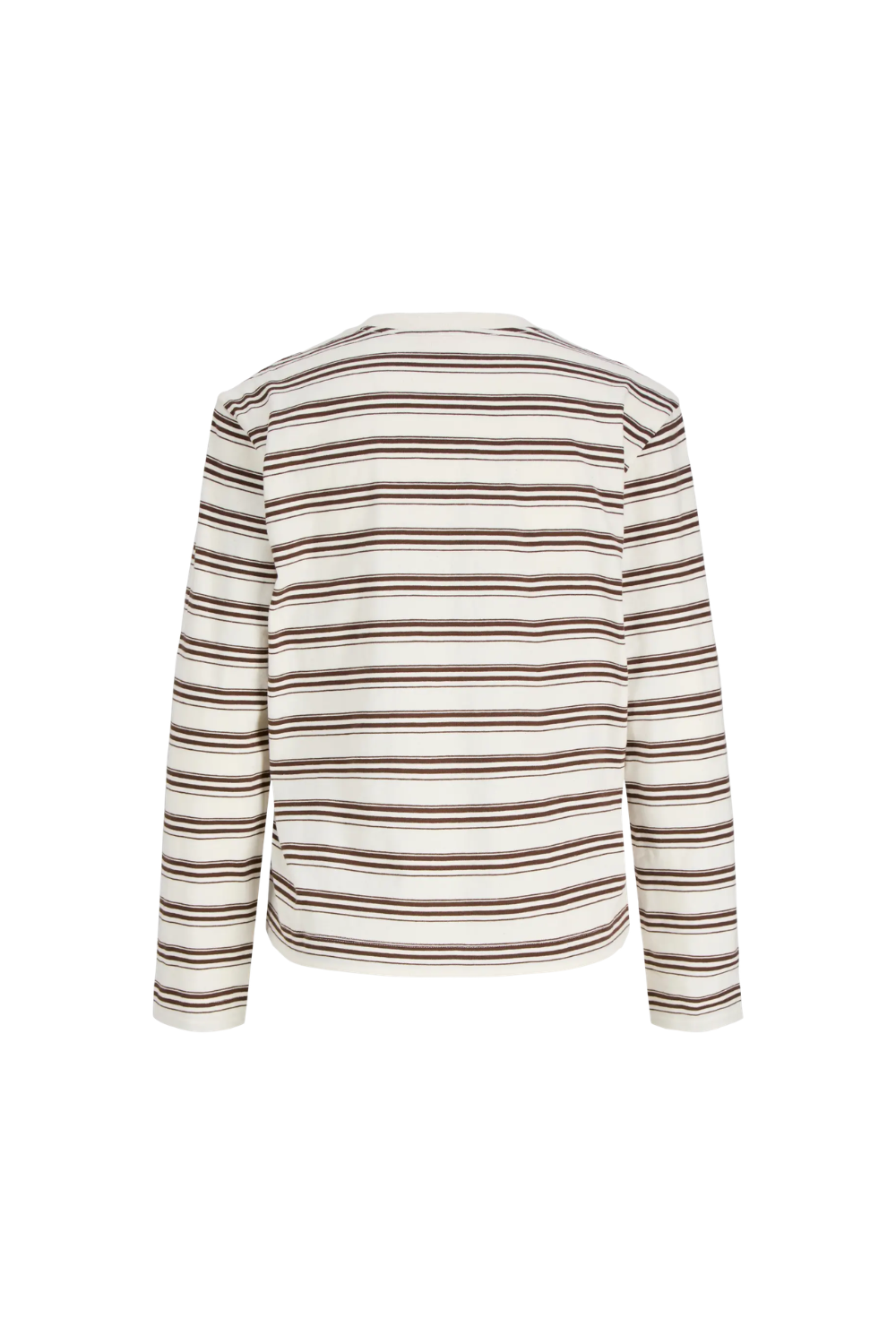Jxsophia Boxy Stripe Tee - Carafe Vanilla Ice