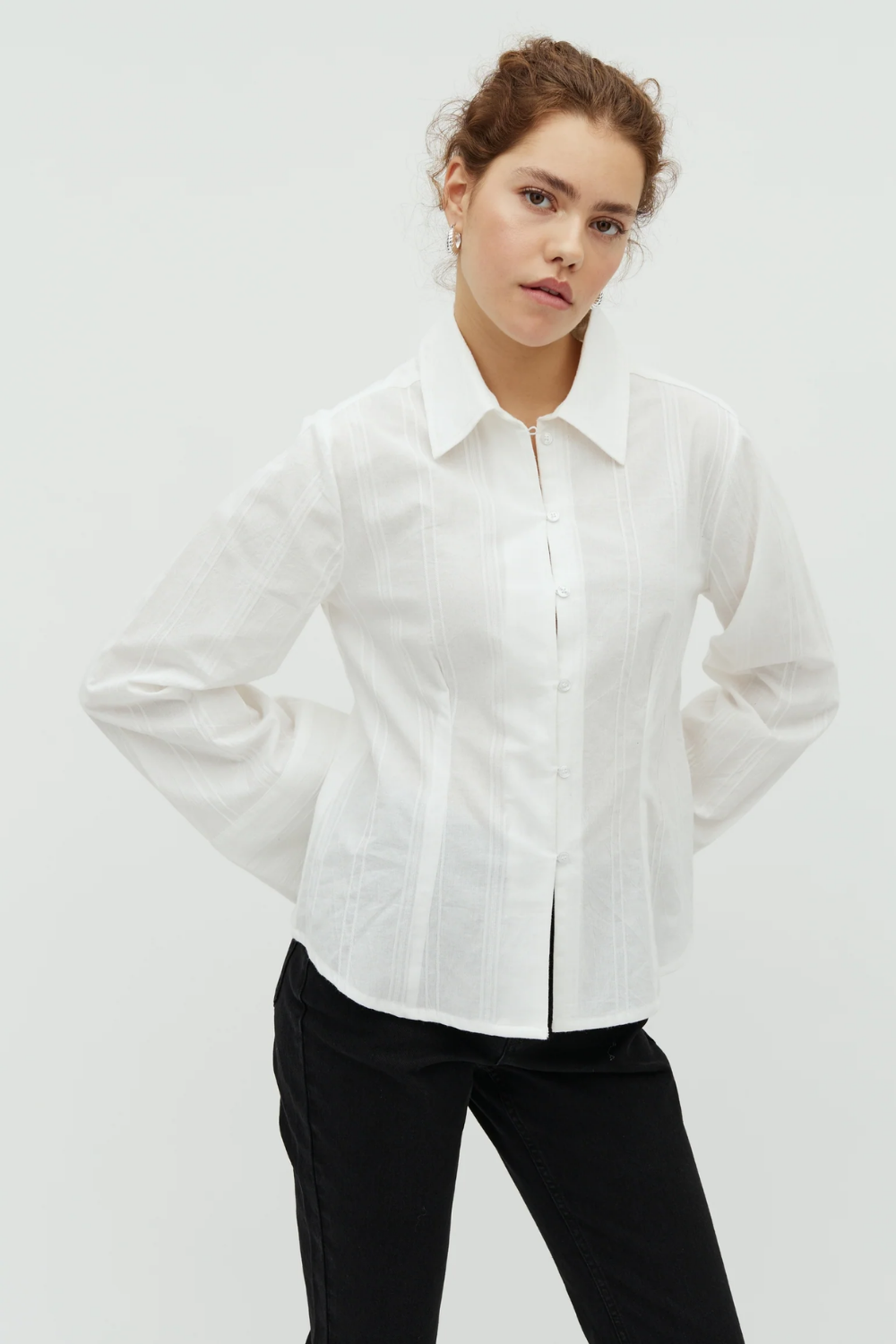 Aulori-M Blouse - White
