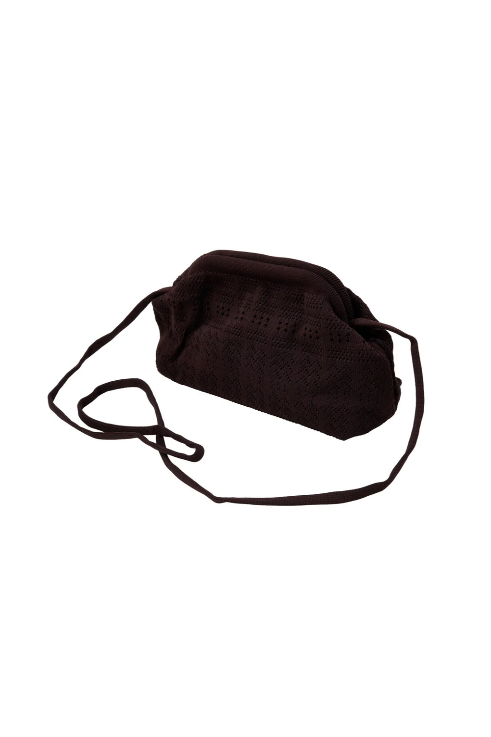 Small Rosalia Clutch - Chocolate