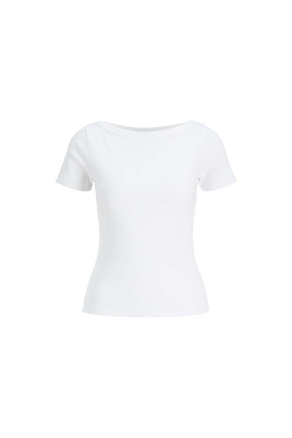 JXFifi Boatneck Tee - Bright White
