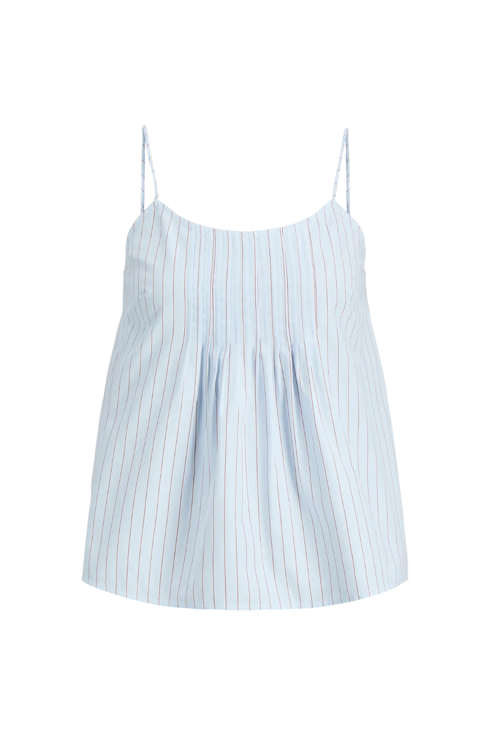 JXCaro Pleated Top -  Skyway Cabernet