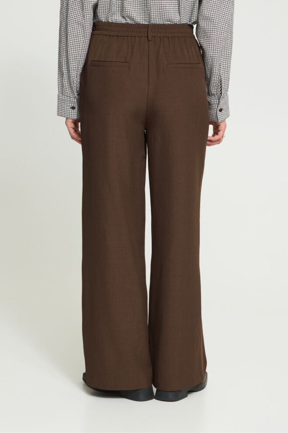 IHFava Wide Trousers - Brown