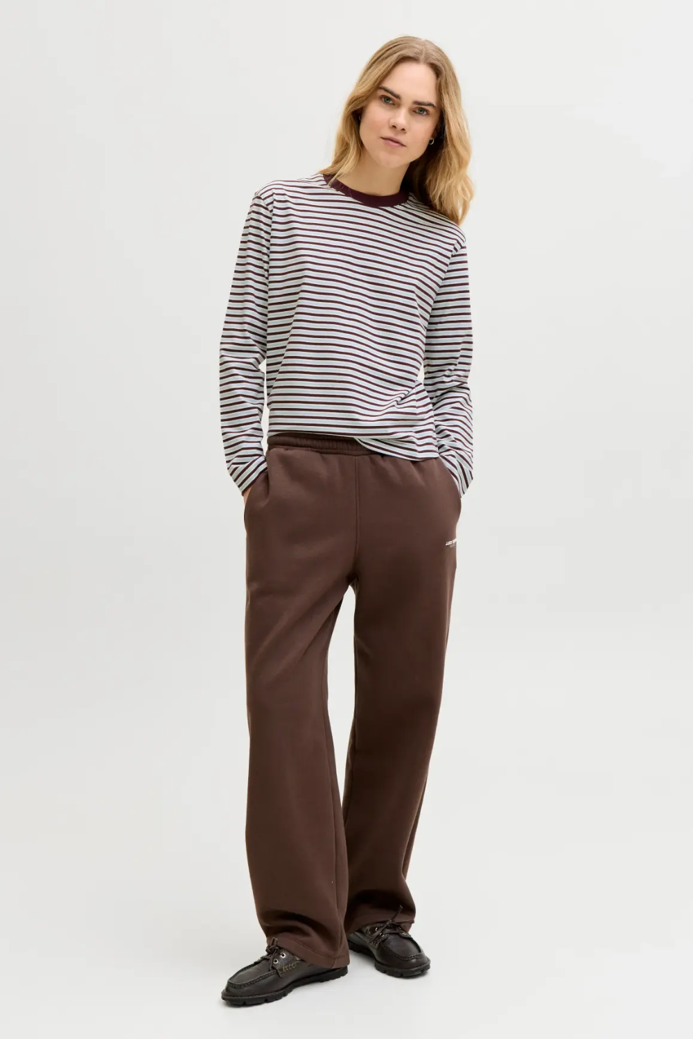 Jxsophia Boxy Stripe Tee