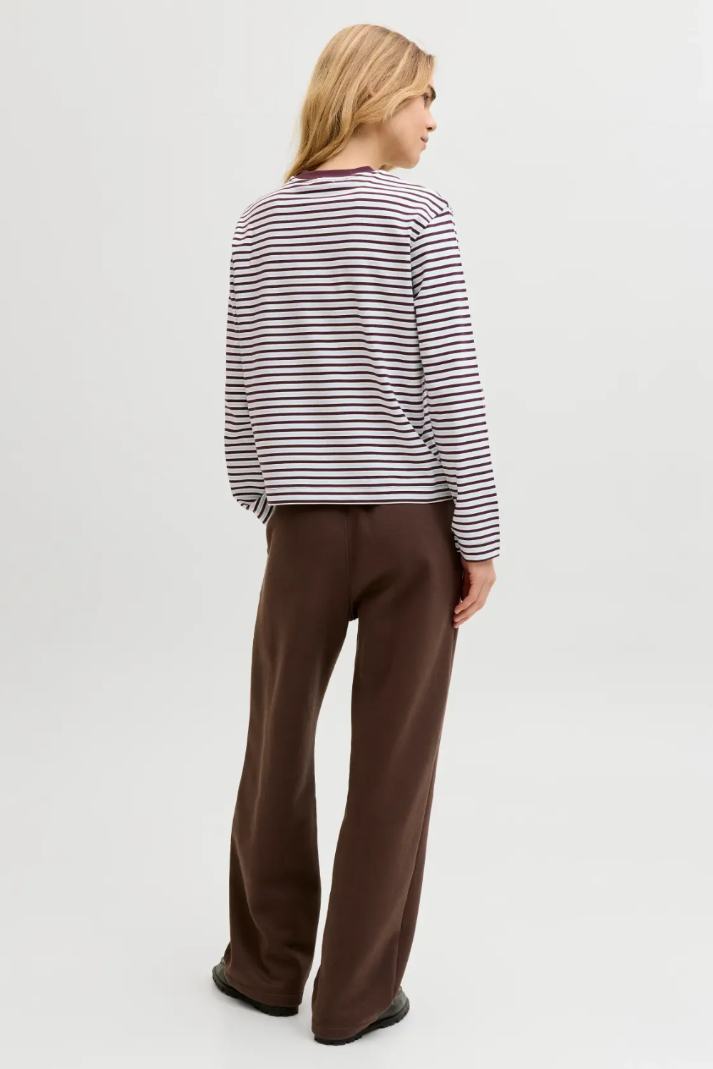 Jxsophia Boxy Stripe Tee