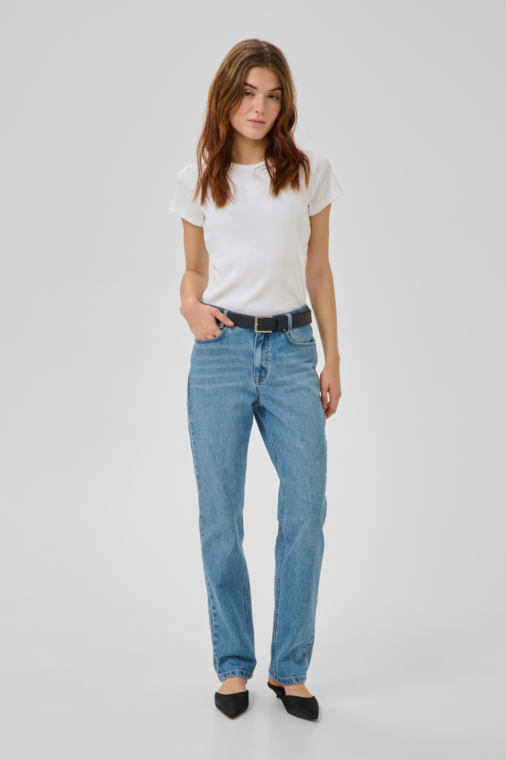 Isa 139 High Straight Jeans