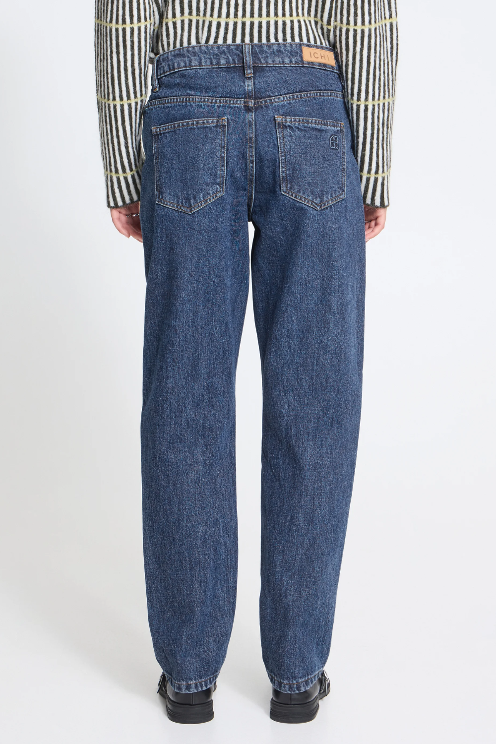 IHJulia Mom Pa - Washed Dark Blue