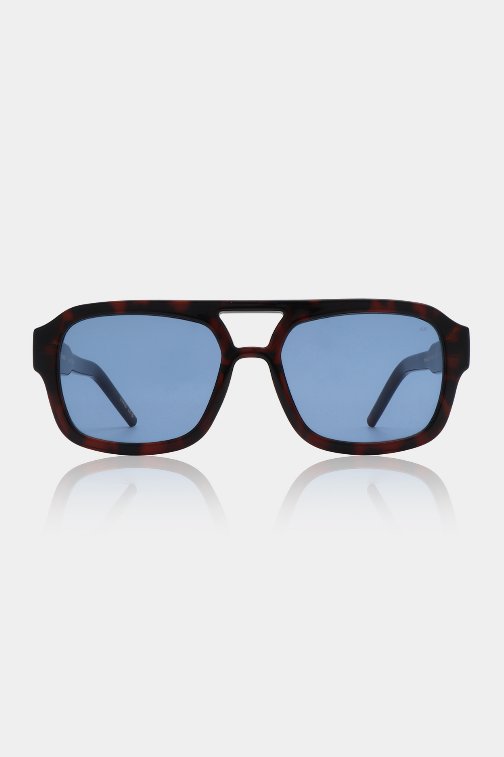 Kaya solbrille - Demi Tortoise (Blue Lens)