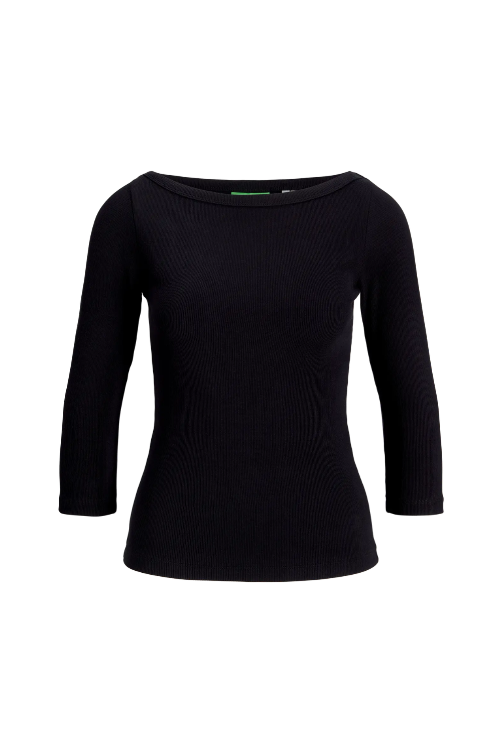 Jxfifi 3/4 Boatneck Top - Black