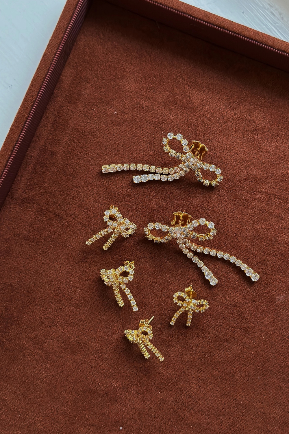 Arco Mini Crystal Studs